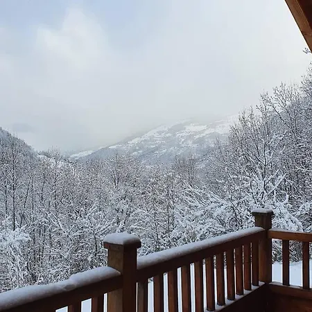 Entier 110m2 Avec Vue Et Sauna A 10 Min Des Pistes Chalet Sainte-Foy-Tarentaise