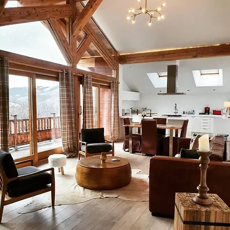Entier 110m2 Avec Vue Et Sauna A 10 Min Des Pistes * Sainte-Foy-Tarentaise